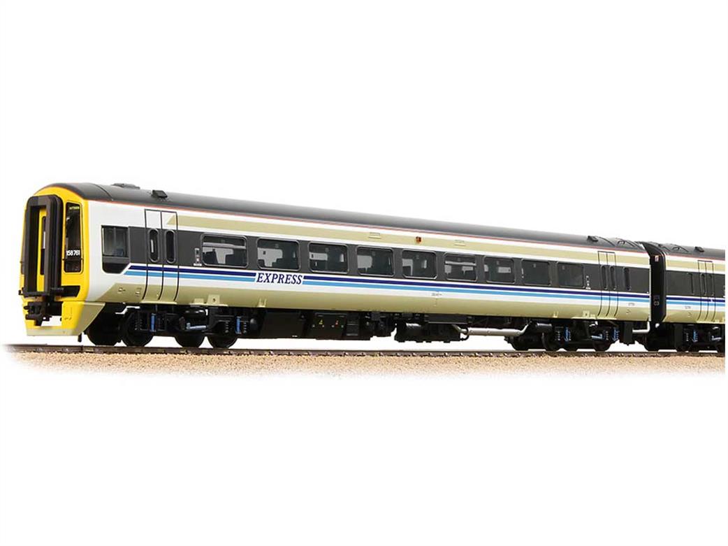 Bachmann OO 31-496 BR Provincial Express 158761 Class 158 2 Car DMU