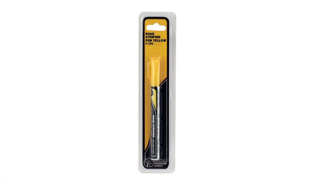 Woodland Scenics C1292 Yellow Road Marking Pen