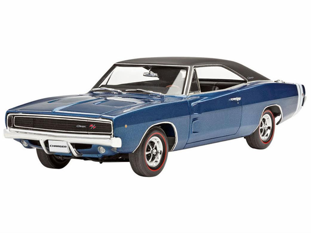 Revell 1/25 07188 1968 Dodge Charger Car Kit