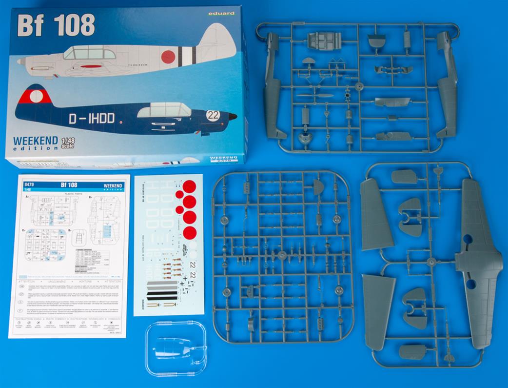 Eduard 1/48 8479 Messerschmitt Bf-108 Taifun In Foreign Service