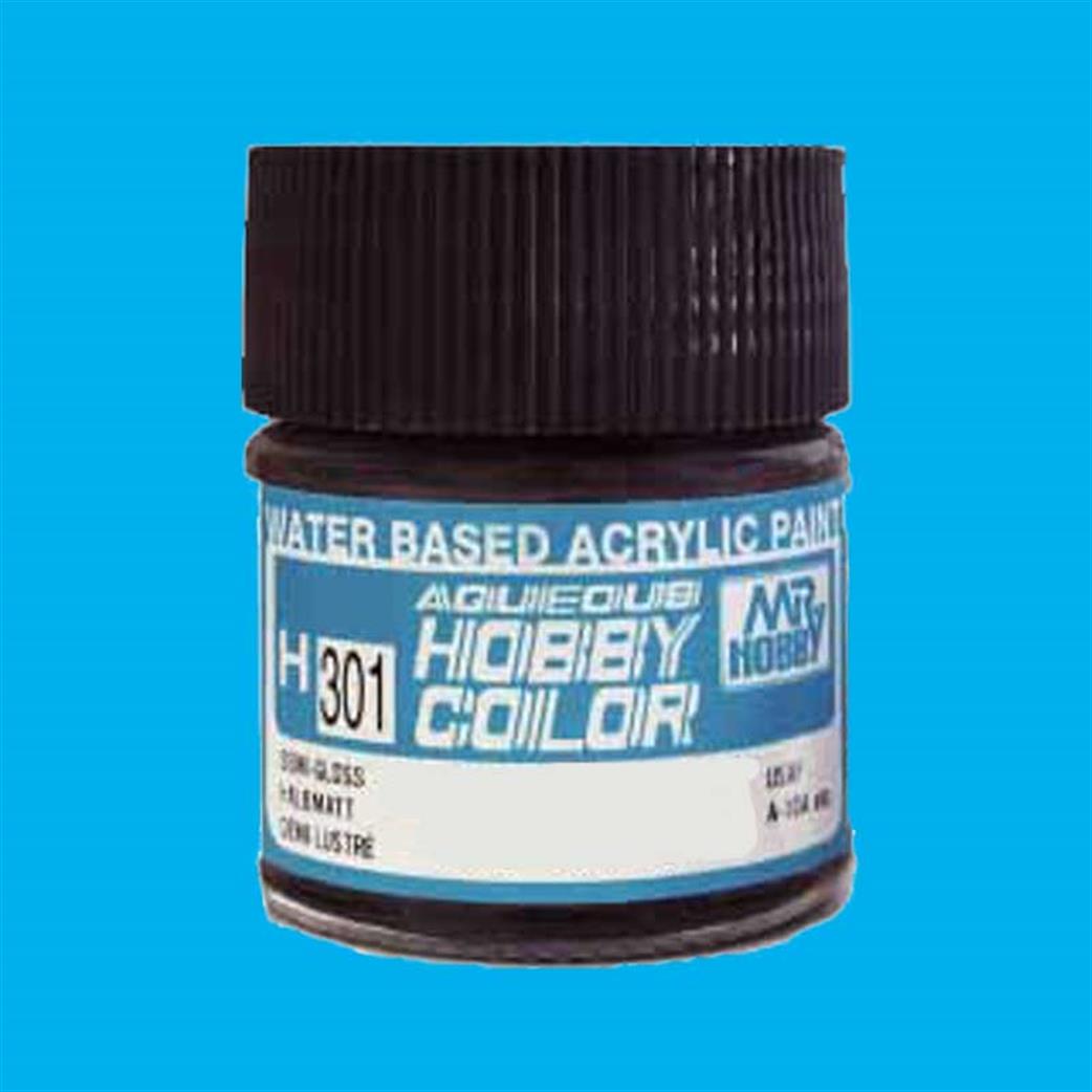 Gunze Sangyo  H323 323 Light Blue Mr Hobby Acrylic Paint 10ml