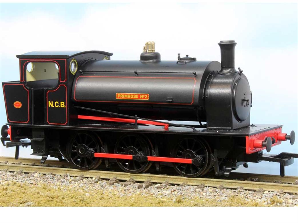 Rapido Trains OO 903006 Hunslet 3715 Primrose No.2 16in 0-6-0ST Saddle Tank NCB Lined Black