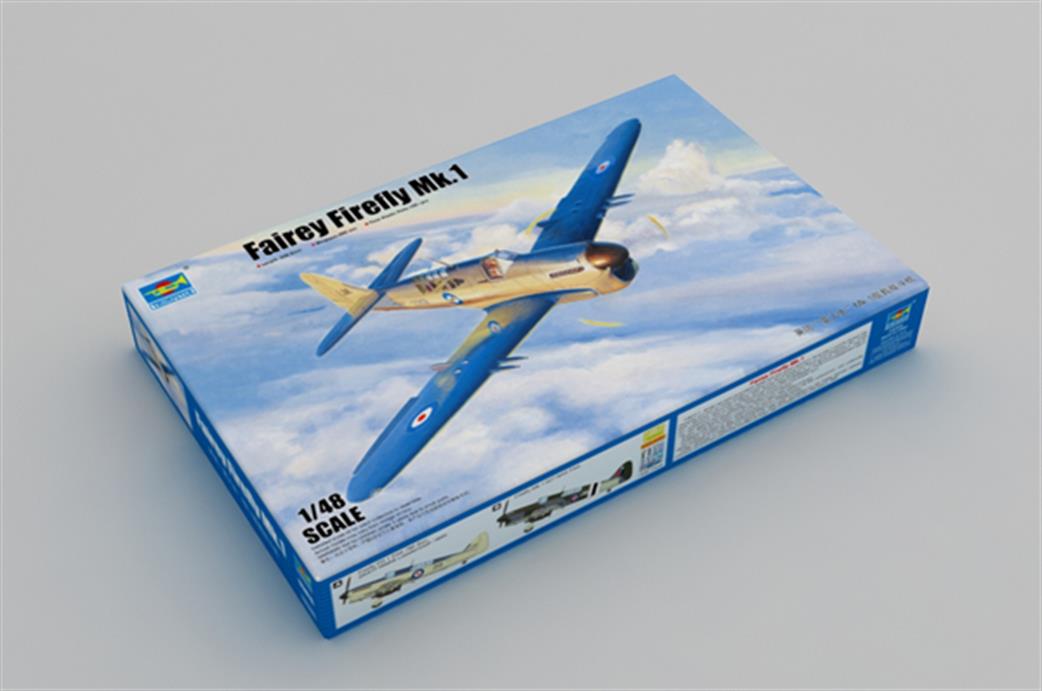 Trumpeter 1/48 05810 Royal Navy Fairey Firefly Mk1 WW2 Fighter Kit