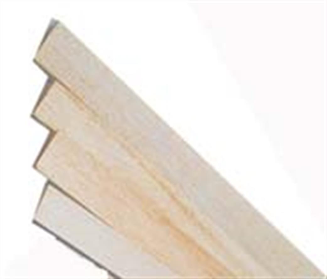 Tasma Products TAS000136 Balsa Wood  Trailing Edge 3/16