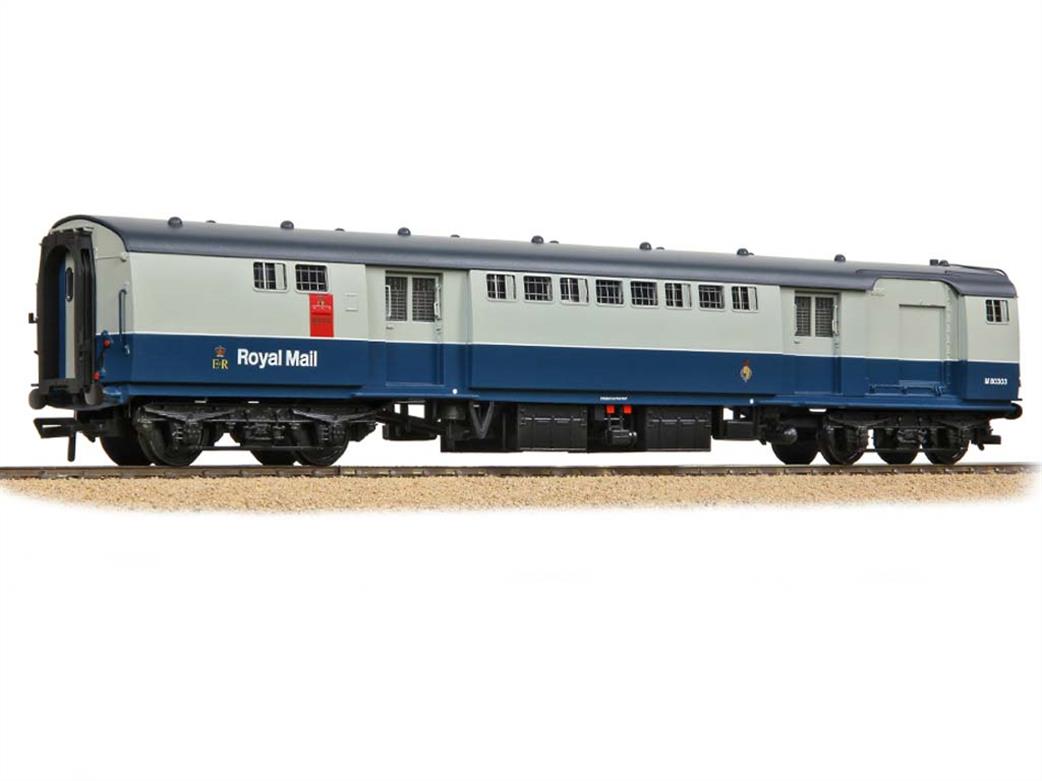 Bachmann OO 39-425B BR Mk1 POS Travelling Post Office Sorting Van M80303 Blue & Grey Weathered