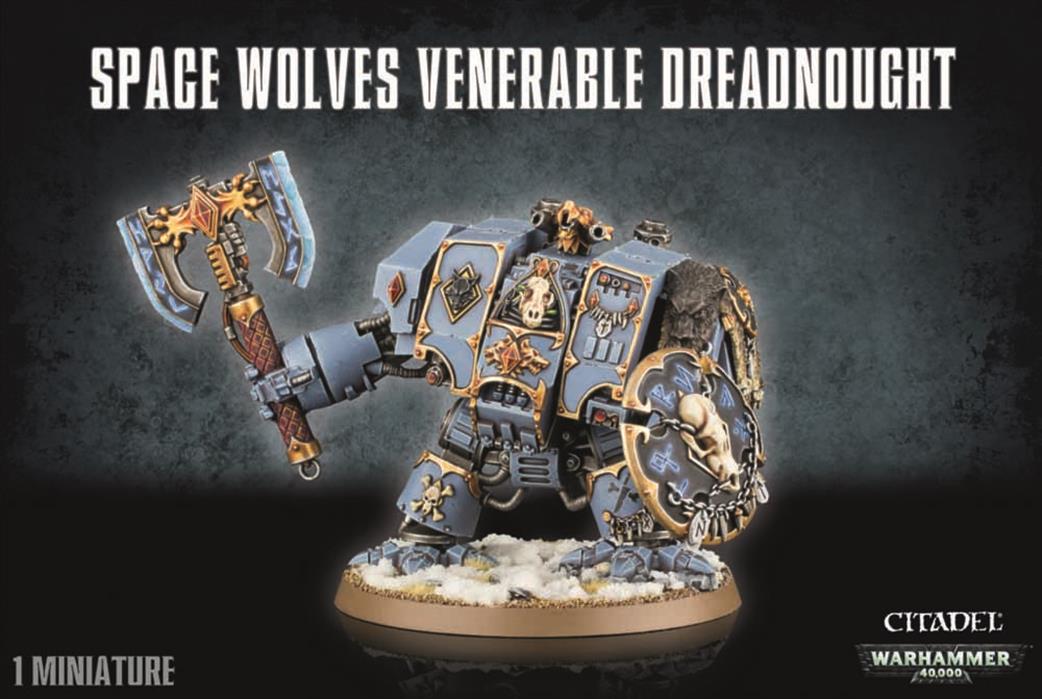 Games Workshop 28mm 53-12 Space Wolves Venerable Dreadnought