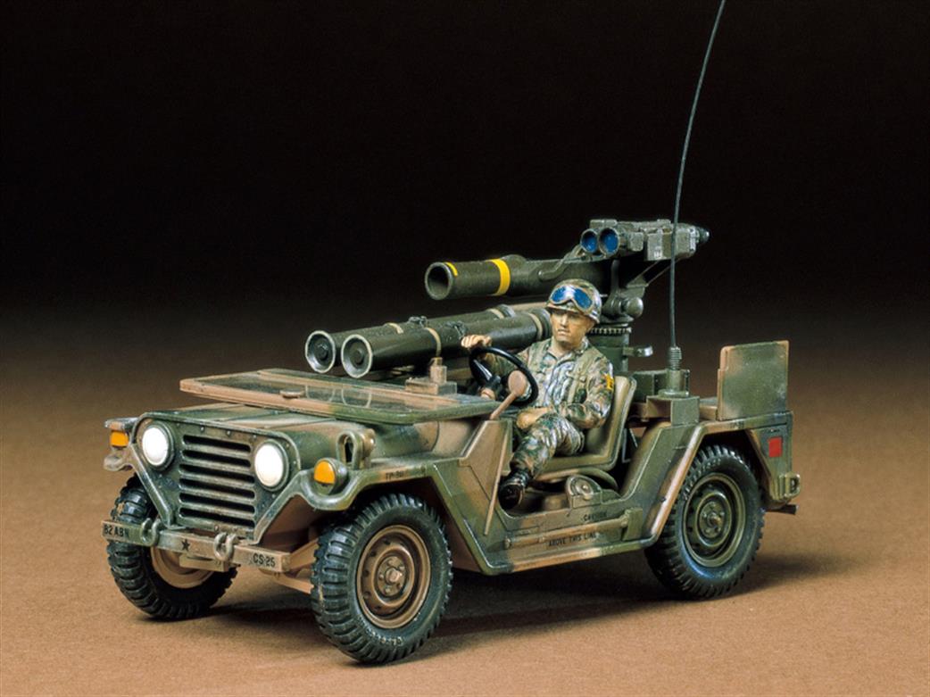 Tamiya 1/35 35125 US M151A2 Missile Launcher Modern