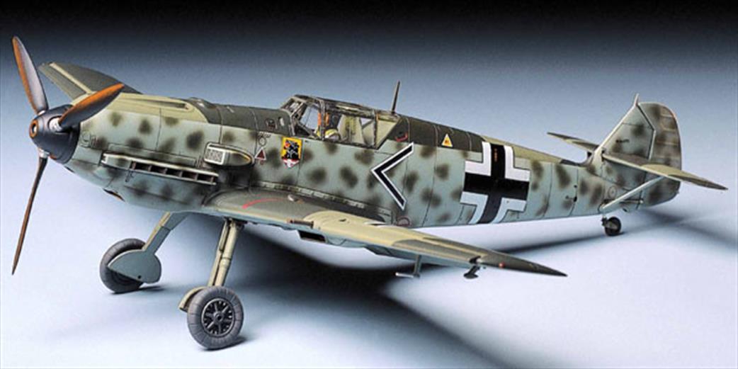 Tamiya 1/48 61050 Messerschmitt BF109 E3 German Fighter Kit