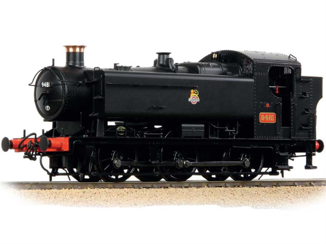 Bachmann OO 35-026A BR 9481 94xx Class 0-6-0 Pannier Tank BR Black Early Emblem