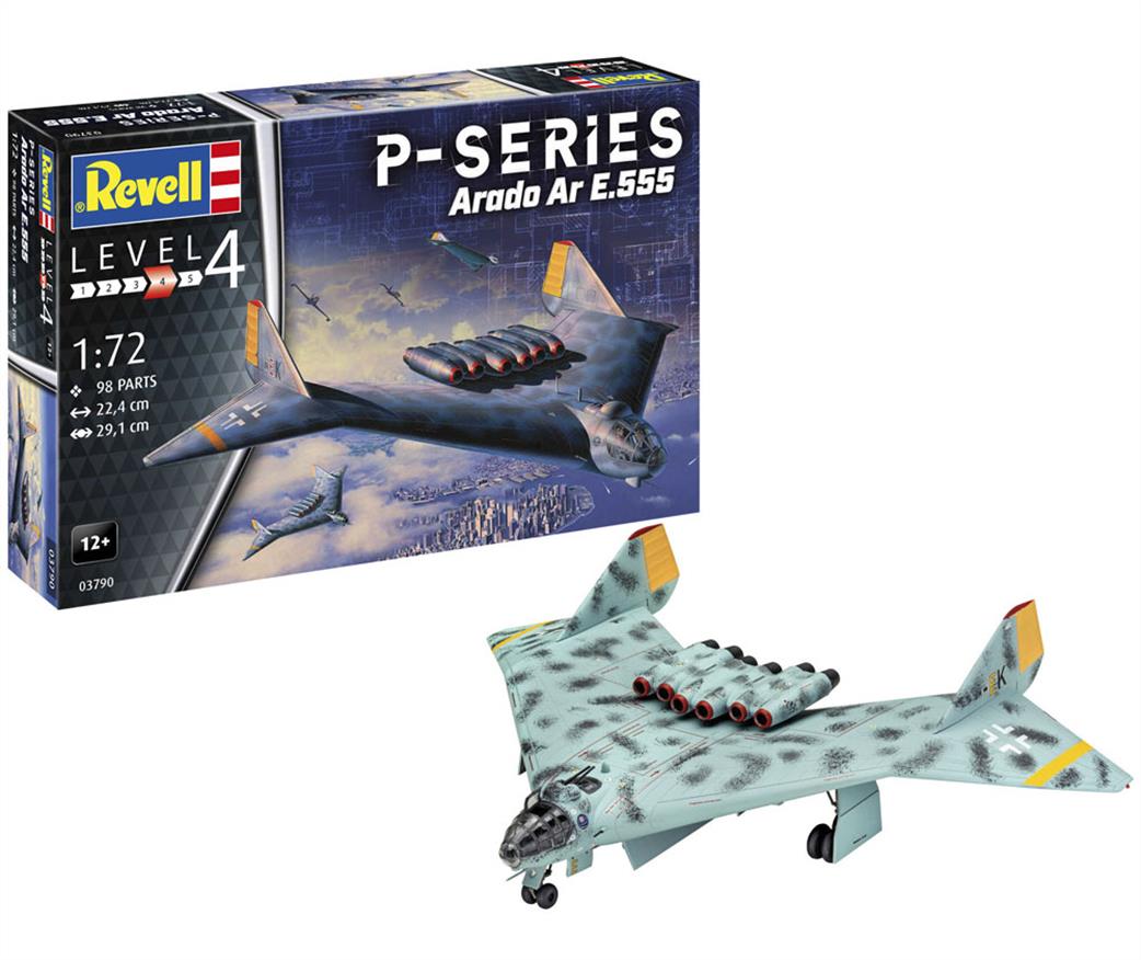 Revell 1/72 03790 Arado SR555 P-series