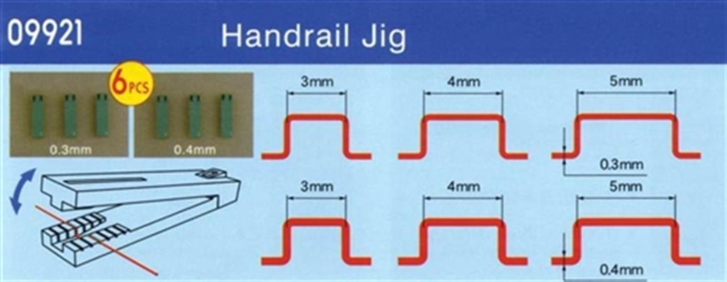 Trumpeter  09921 Jig For making Handles 0.3-0.4 Diameter