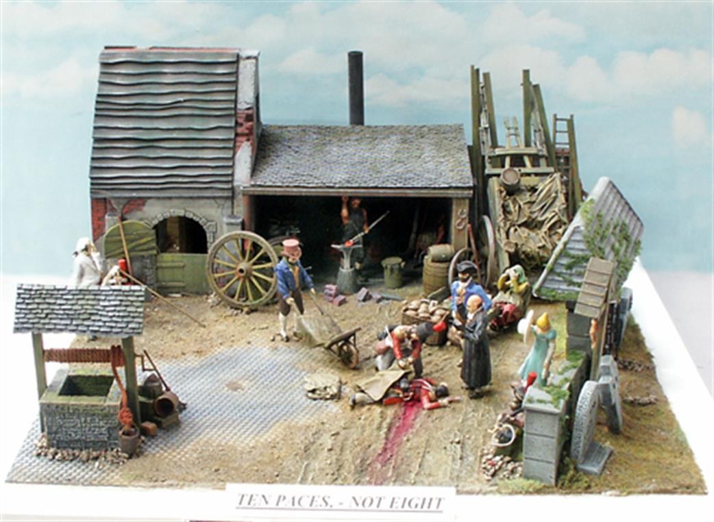 Handbuilt 1/35 HB/031 Ten Paces Not Eight Murder in Stroud Diorama