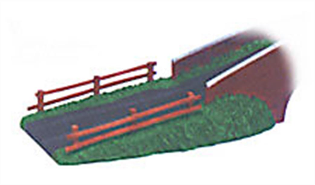 Hornby OO R8606 Canal Bridge Ramps from Skaledale range