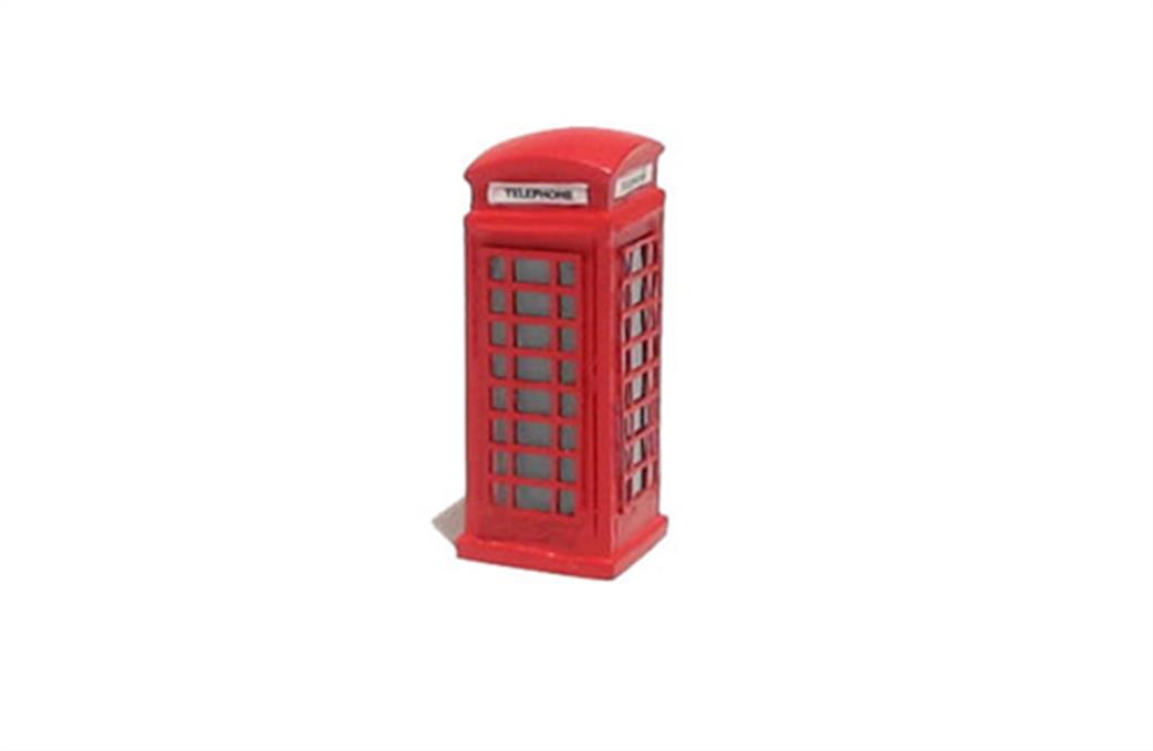 Hornby OO R8580 Telephone Kiosk from Skaledale range