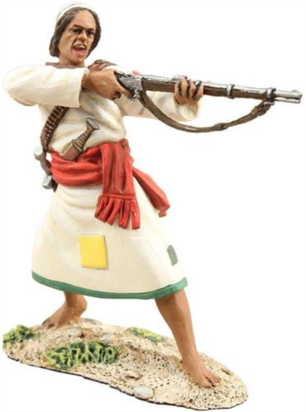 WBritain 1/30 27048 Mahdist Jihadia Warrior Standing Firing Rifle Figure No.1