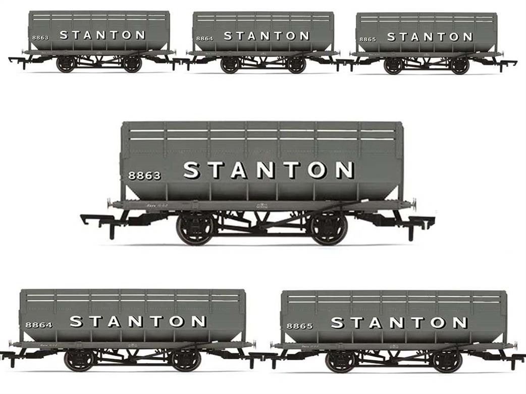 Hornby OO R60254 Stanton Coke Hopper Wagons Triple Pack