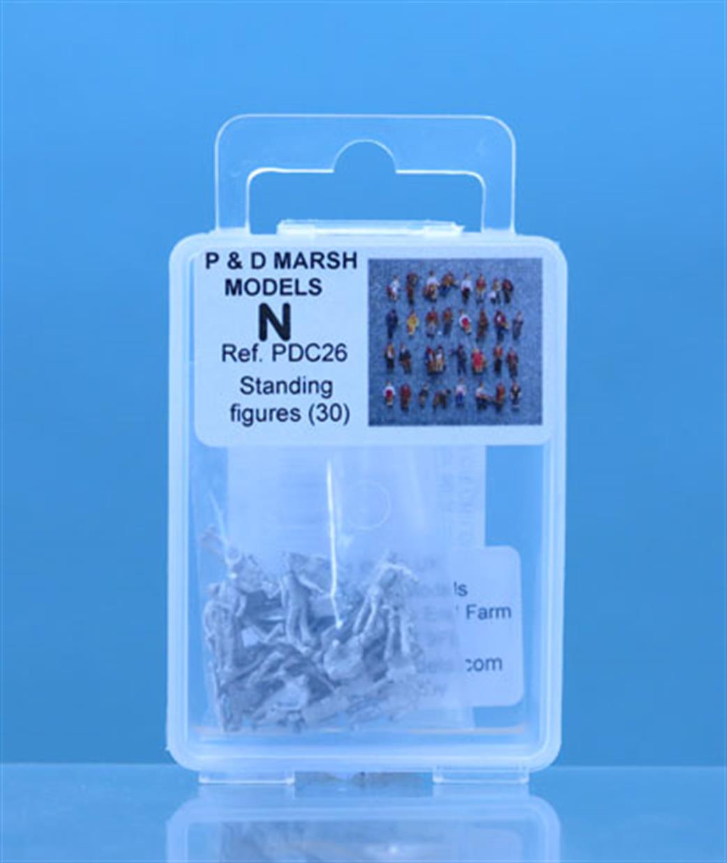 P D Marsh N C26 30 Standing Figures