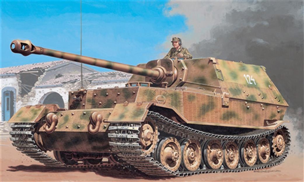 Italeri 1/35 211 Tiger P Elefant Assault Gun WW2