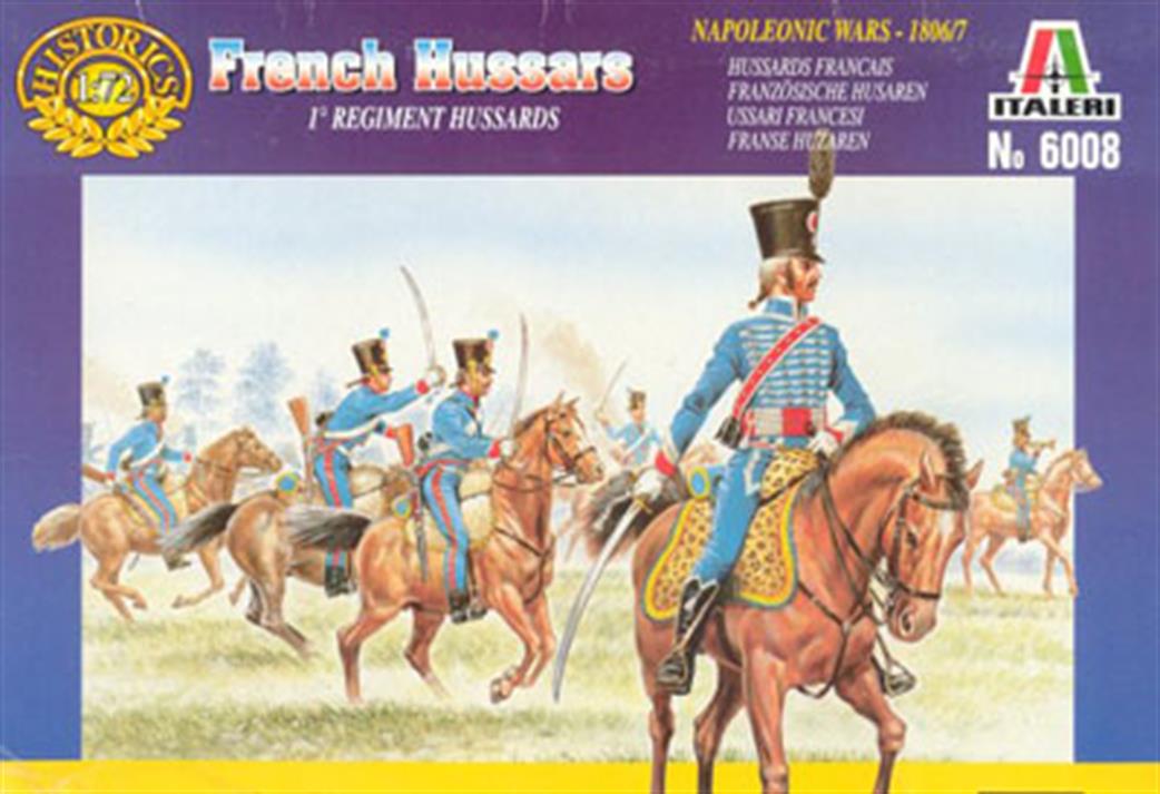 Italeri 1/72 6008 French Hussars Plastic Figures