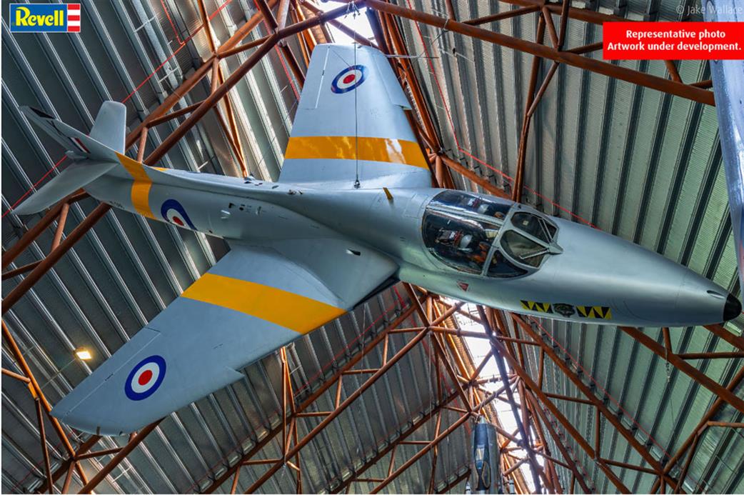 Revell 1/72 03786 RAF Hawker Hunter  T.7 T.7A Jet Fighter Kit