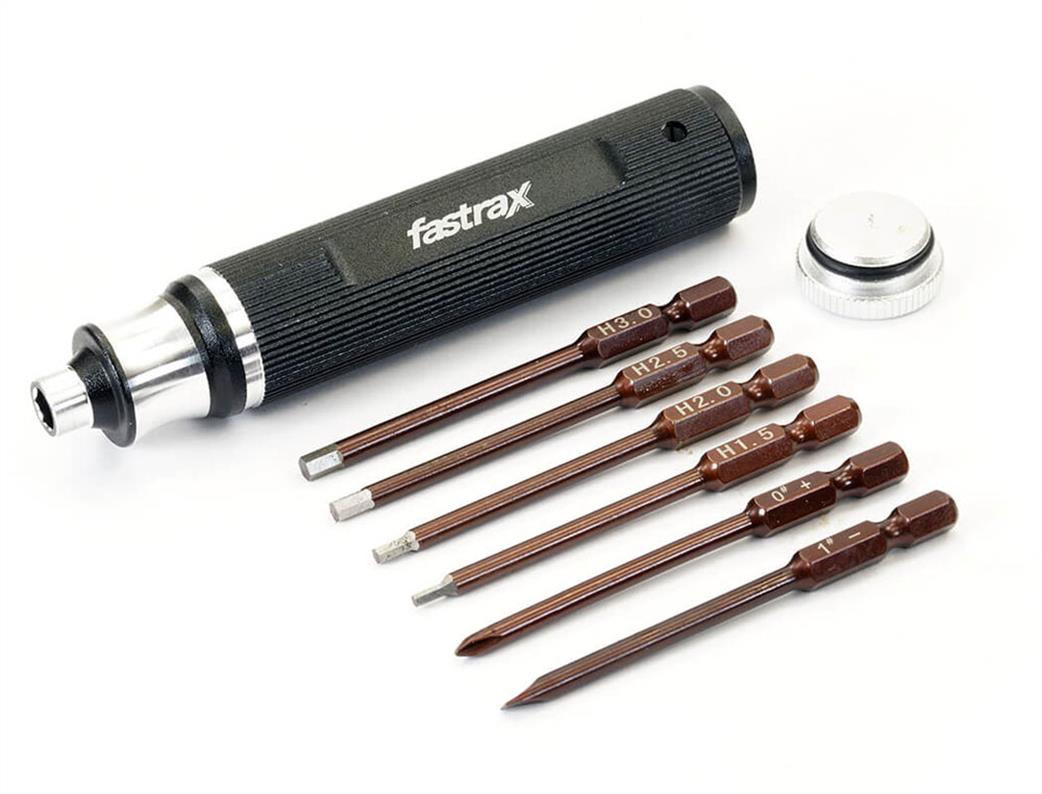 Fastrax  FAST623B 6 Piece Interchangable Hex Tool Set Blue or Black