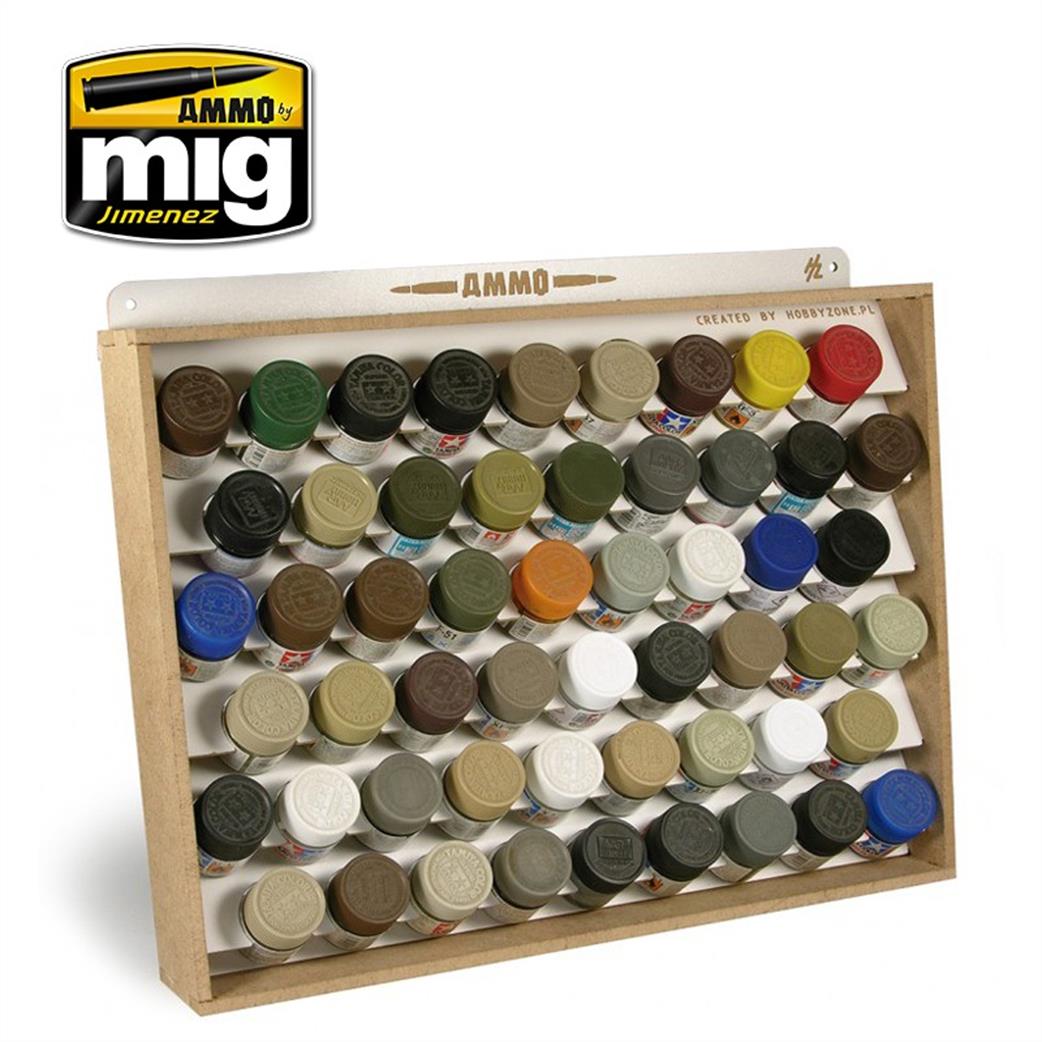 Ammo of Mig Jimenez  MIG8014 Tamiya / Mr Color Ammo Paint Storage Unit