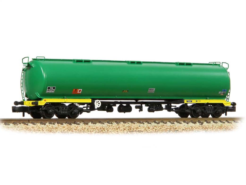 Graham Farish N 373-561A BP 102tonne glw TEA Bogie Tank Wagon BPO80160 Green