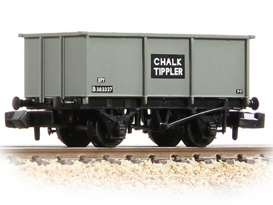 Graham Farish N 377-276C 27t Steel Tippler Wagon Chalk