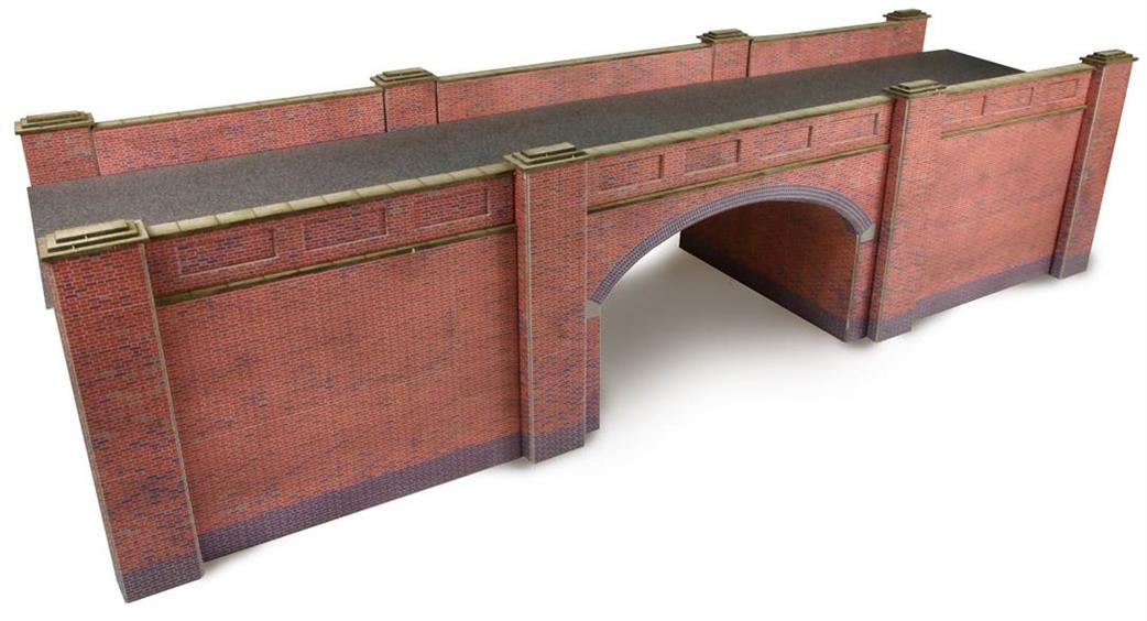 Metcalfe OO PO246 Brick Railway Bridge Card Kit