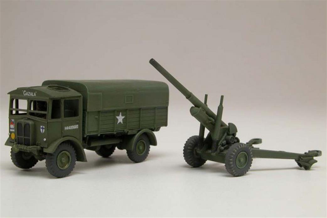 Airfix 1/76 A01314V British AEC Matador Lorry with Gun WW2 Lorry Kit