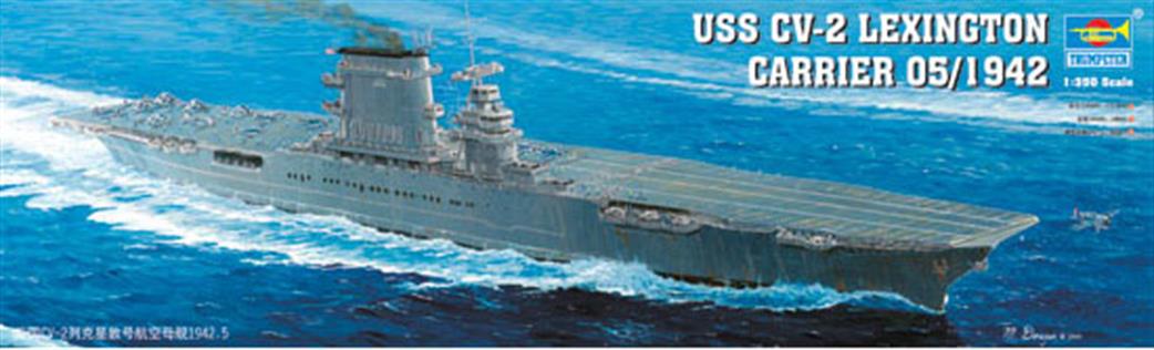 Trumpeter 1/350 05608 USS Lexington CV-2 WW2 American Carrier kit