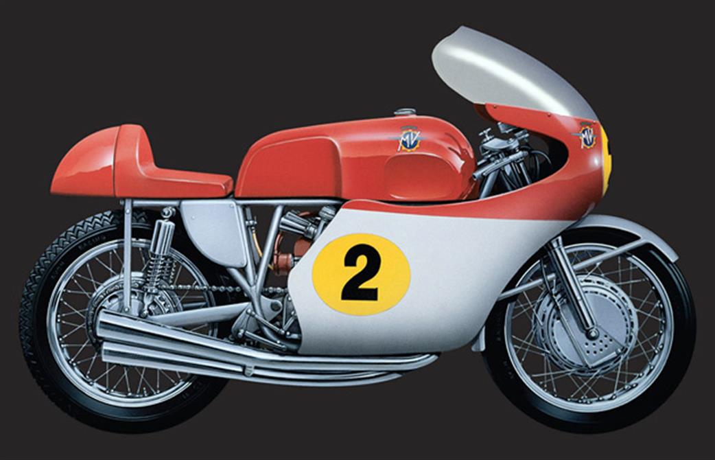 Italeri 1/9 4630 MV Agusta 500cc 4 Cylinder 1964 M Hailwood