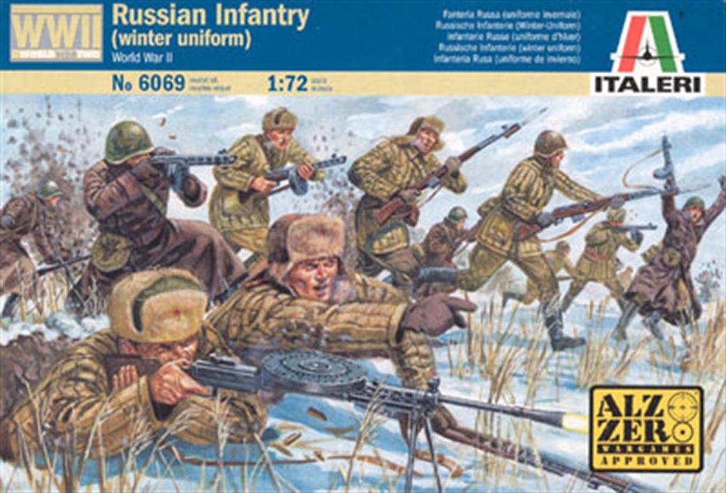 Italeri 1/72 6069 USSR Infantry Winter WW2