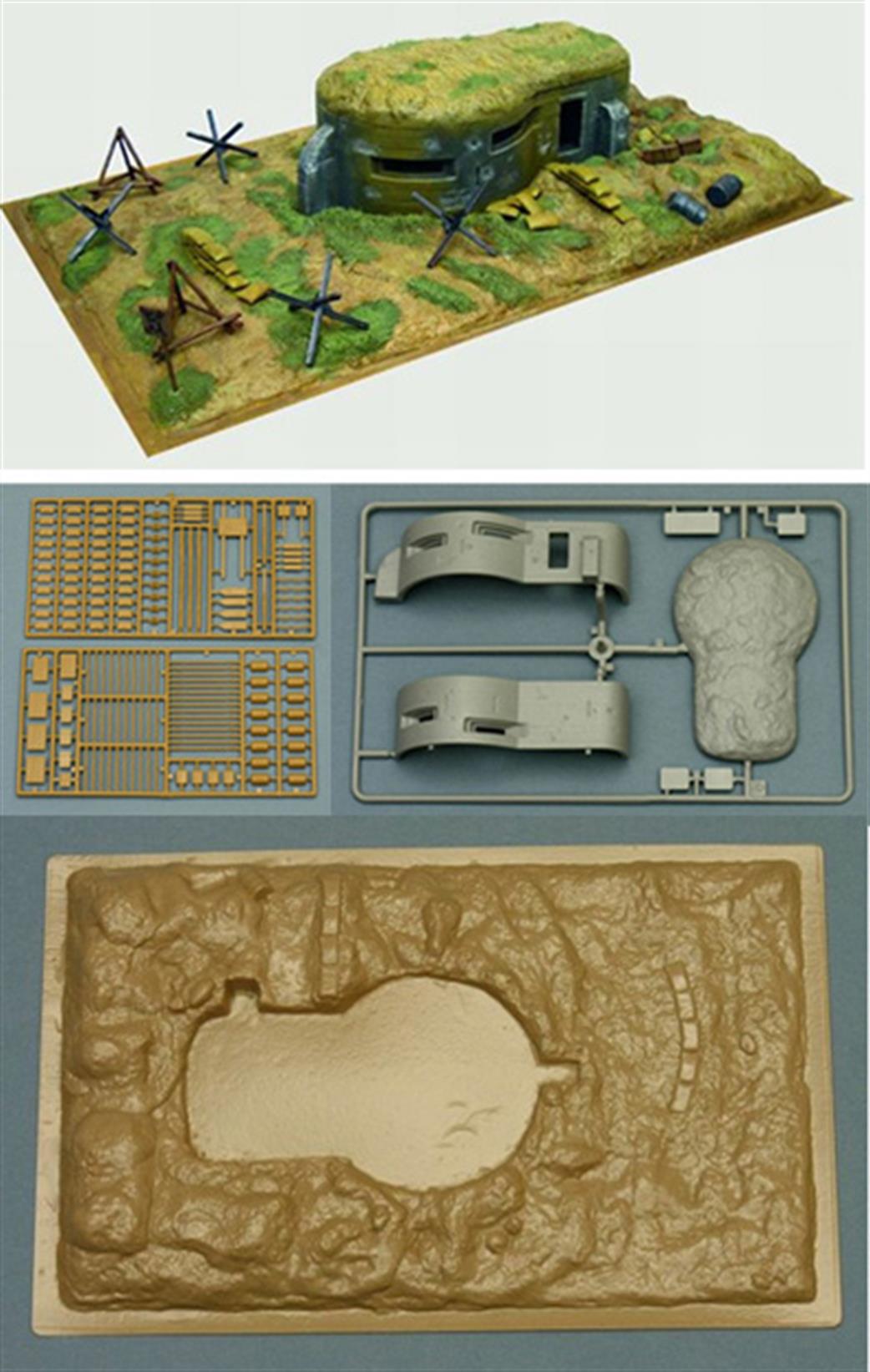 Italeri 1/72 6070 WWII Bunker & Accessories