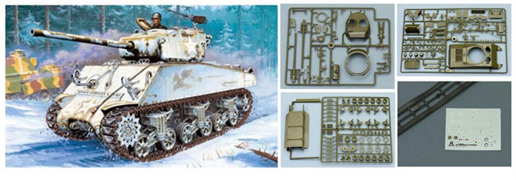 Italeri 1/35 6440 US M4 A3 Sherman Tank WW2