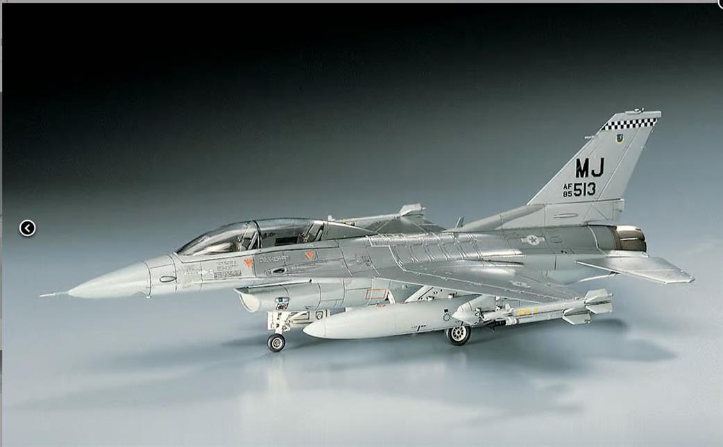 Hasegawa 1/72 00445 F-16D Fighting Falcon VUS Air Force Fighter