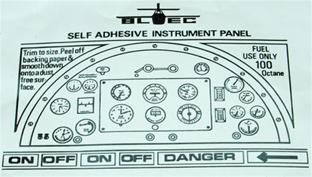 Slec  SL045 Instrument Panel Suit 1/5 Scale