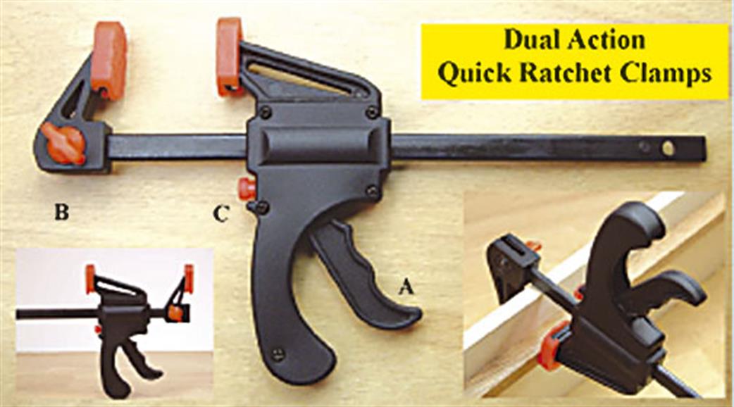 Expo 71006 4in Dual Action Quick Clamp