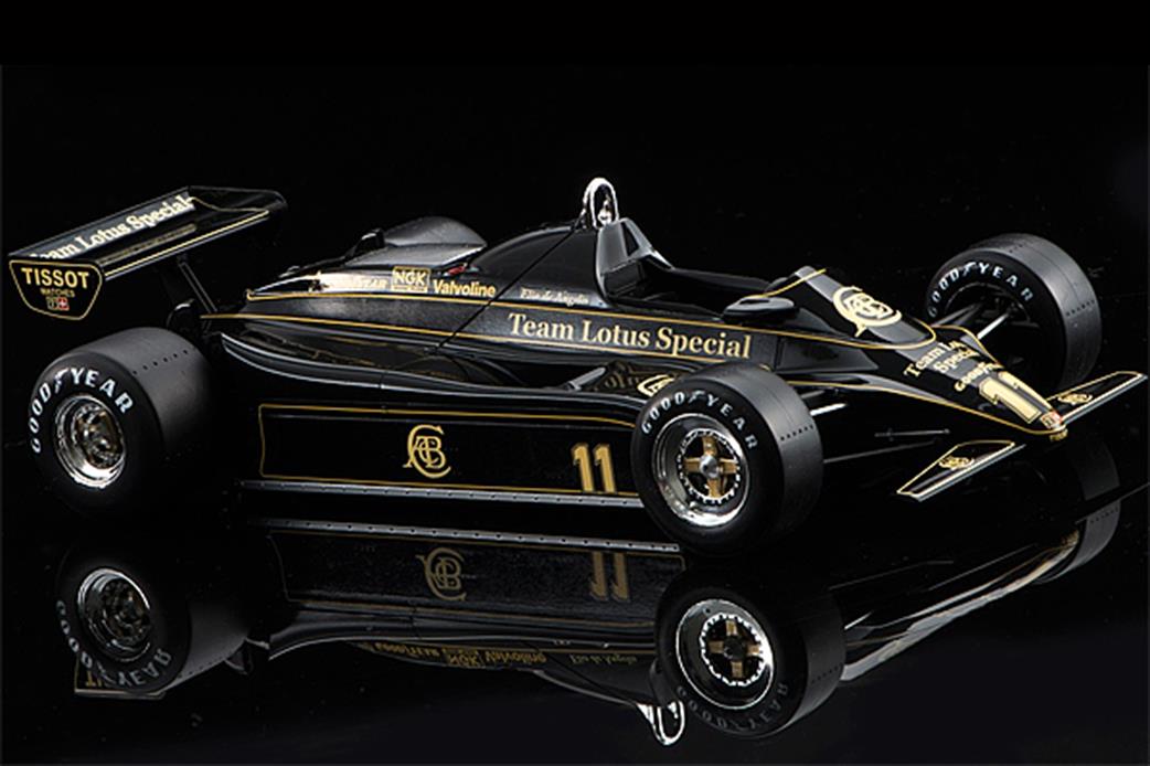 Ebbro 1/24 E019 1982 Lotus 91 Belgium GP F1 Car Kit