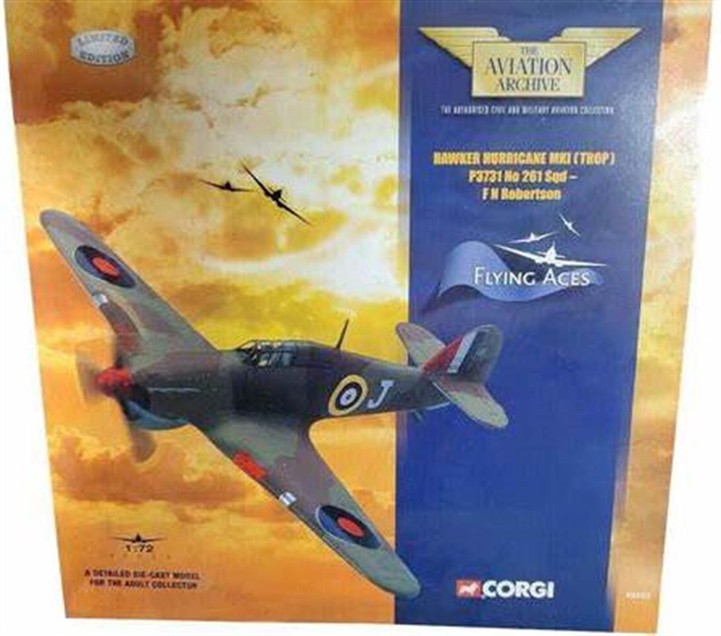 Corgi 1/72 49103 Preowned Hurricane Mk1 Robertson