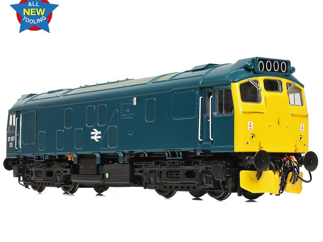 Bachmann OO 32-340A BR 25057 Class 25/1 Diesel Locomotive BR Blue