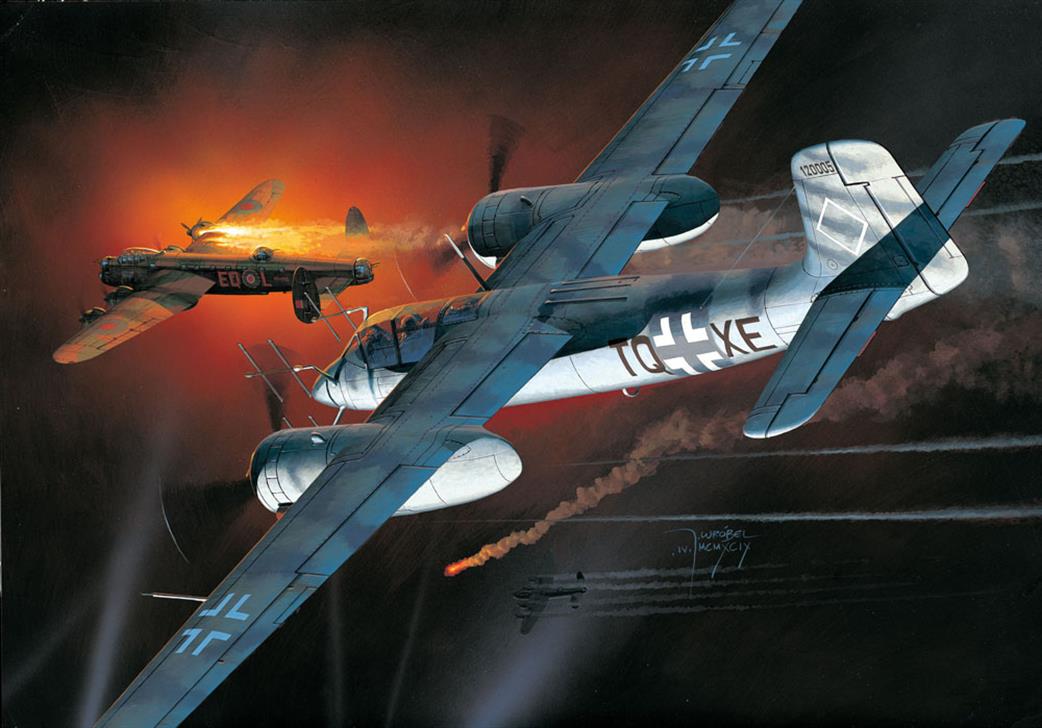 Dragon Models 1/48 5522 German Ta154 Moskito WW2 Night Fighter Model