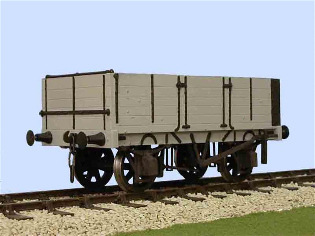 Slaters Plastikard O Gauge 7055 Gloucester 5 Plank End Door China Clay Wagon Kit Unpainted