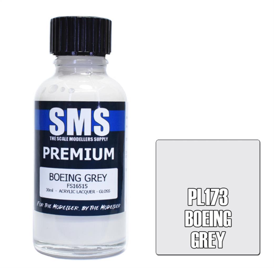 SMS Premium Lacquers  PL173 Boeing Grey FS16515 30ml Bottle