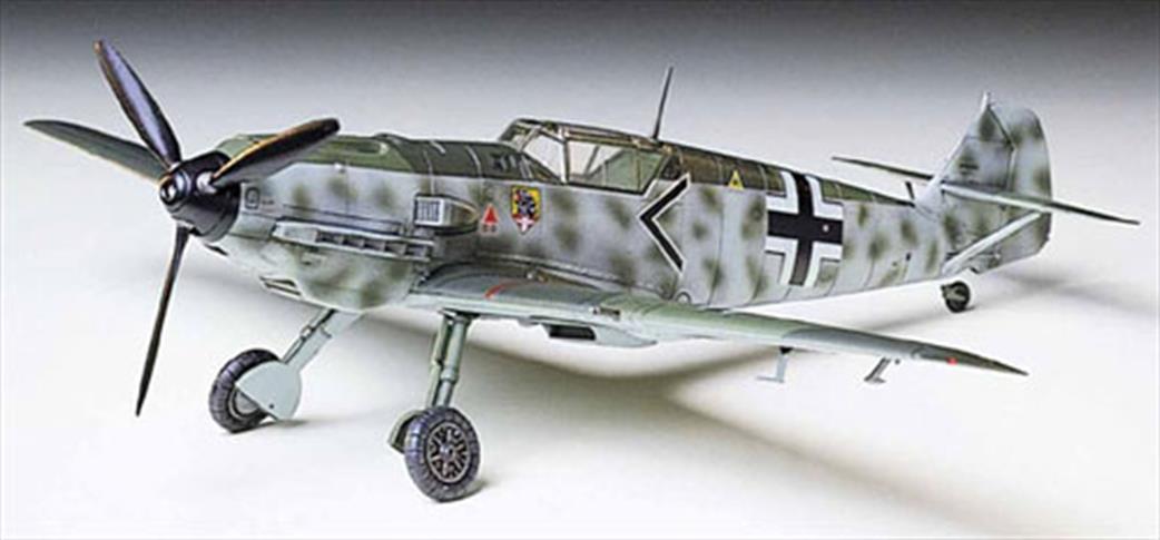 Tamiya 1/72 60750 Messerscmitt BF109 E-3 WW2 Fighter Aircraft Kit