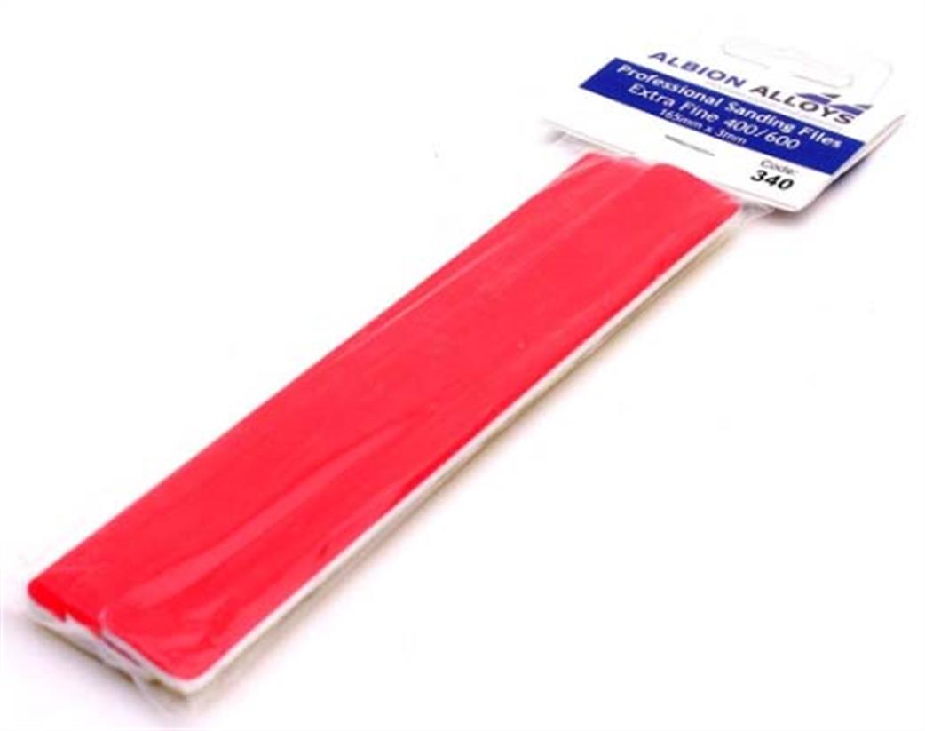 Albion Alloys  340 Large Sanding File Extra Fine 400/600