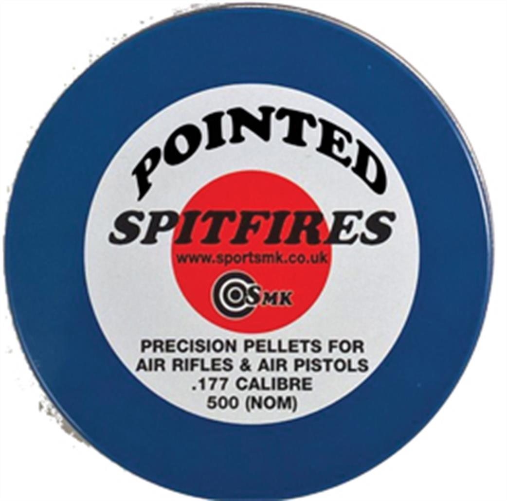 SMK  POINTSPIT177 Spitfire Pointed Pellets .177