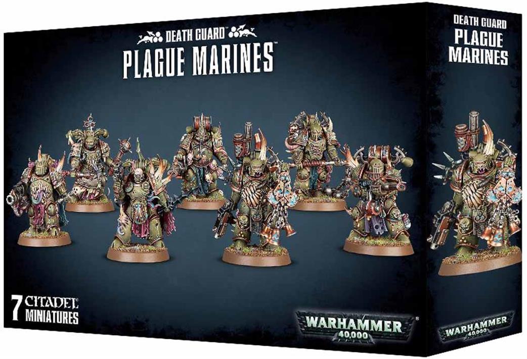 Games Workshop 28mm 43-55 Death Guard Plague Marines