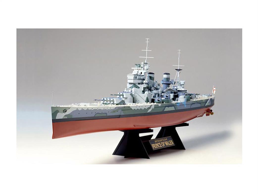 Tamiya 1/350 78011 HMS Prince of Wales RN WW2 Battleship Kit