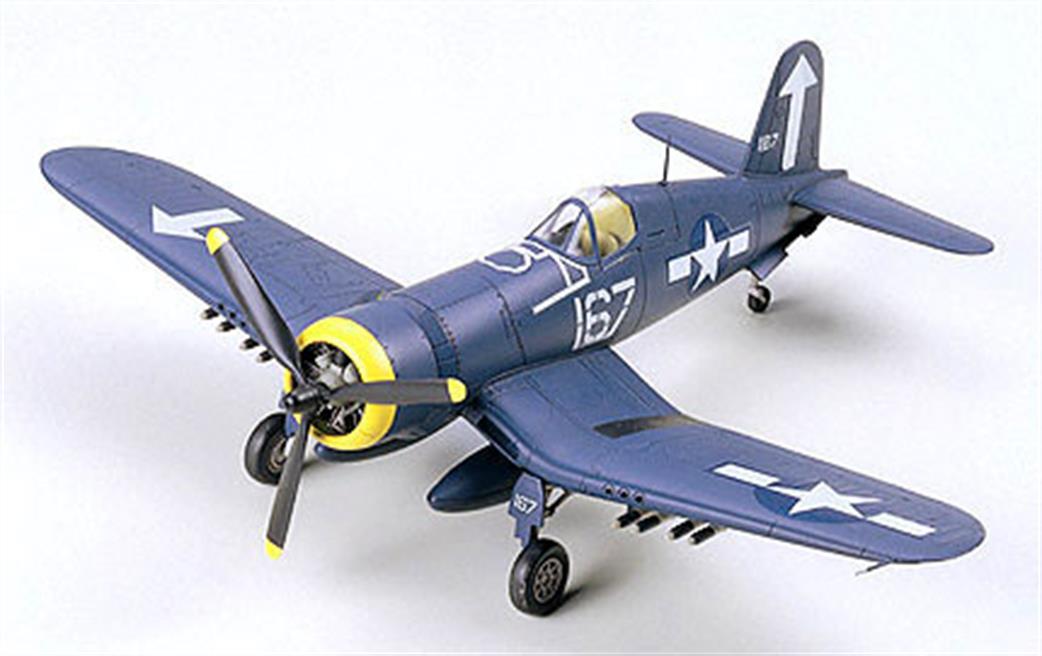 Tamiya 1/72 60752 US Marine Corp Vought F4U-1D Corsair WW2 Fighter Kit